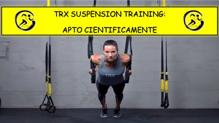 TRX SUSPENSION TRAINING: APTO CIENTÍFICAMENTE