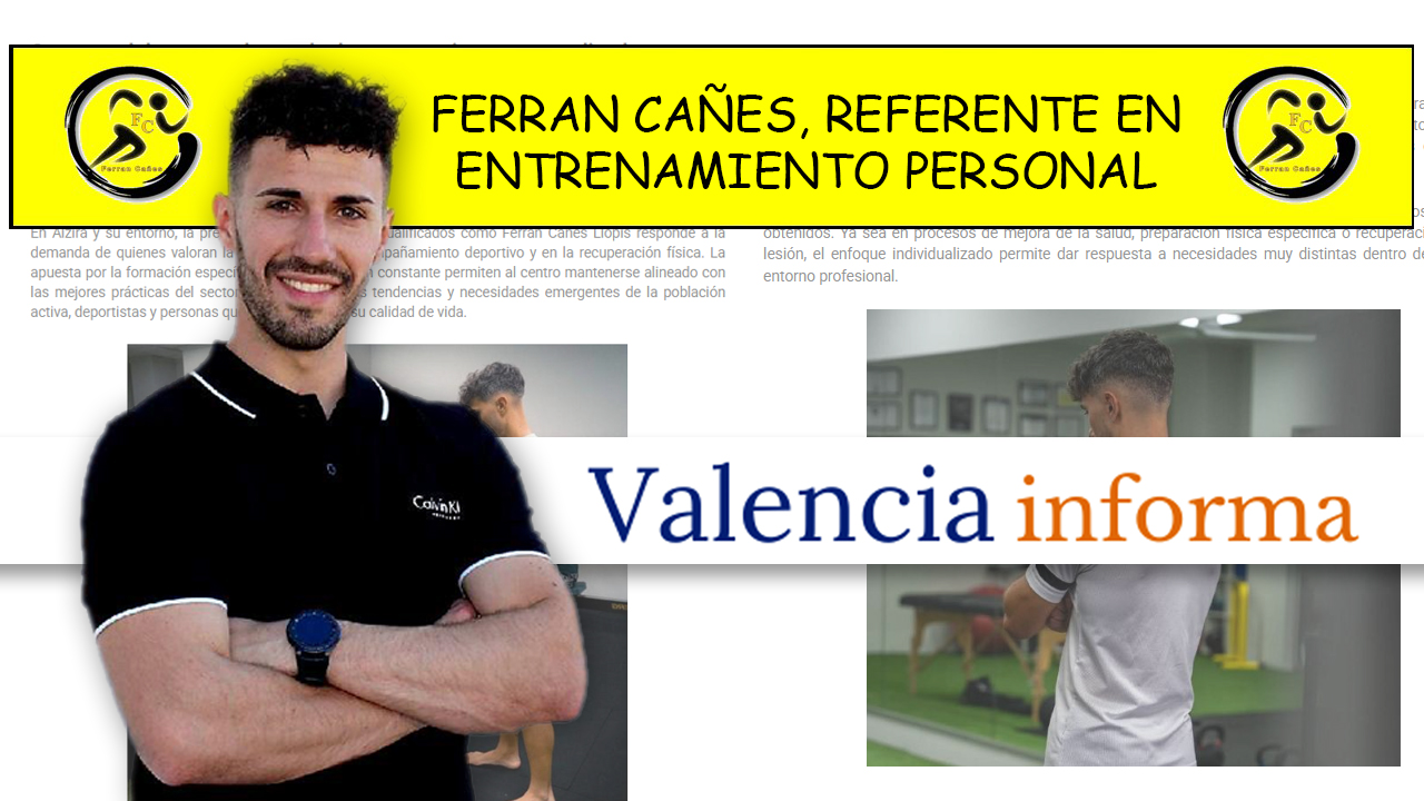 FERRAN CAÑES, REFERENTE EN ENTRENAMIENTO PERSONAL